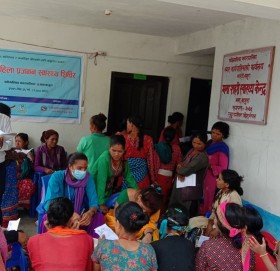 महिला प्रजनन् स्वास्थ्य सम्बन्धिको एक दिने शिबिर सम्पन्न