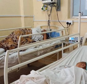 आगोले जलेकी कुवँरलाई साउँदद्धयको पहलमा आर्थिक सहयोग