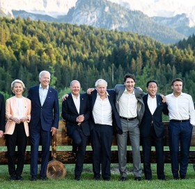 बीआरआईलाई चुनौती दिँदै जी-सेभेनको बीथ्रीडब्ल्यु, ६०० अर्ब डलरको परियोजना घोषणा