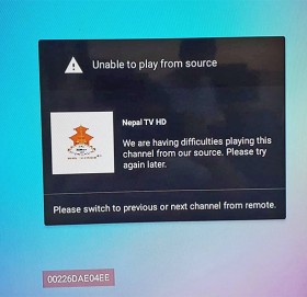 एनटीभीका पाँचवटै च्यानलको प्रशारण अवरुद्ध