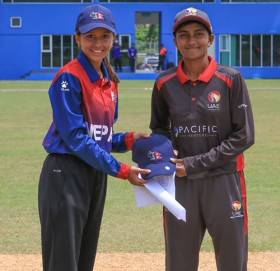 यूएईसँग निरीह नेपाल : ८ रनमा अलआउट, १० विकेटले पराजित