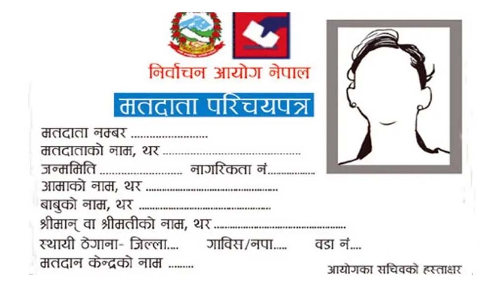 असार १ बाट मतदाता नामावली दर्ता खुला