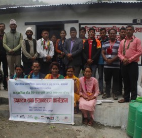 बडीमालिकामा बन्याे  बीउ बैंक तथा कृषि उपज संकलन केन्द्र