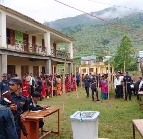 बुढीगंगा मतदान अपडेटः ४ बजे सम्म ६५ दशमलव ३० प्रतिशत मत खस्याे