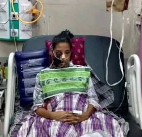 आर्थिक अभावमा अस्पतालमा छ्टपटाउँदै डोटीकी जानकी, सहयोगका लागि आग्रह