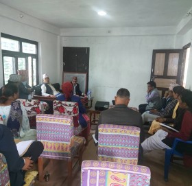 जिल्ला बिपत ब्यबस्थापन समितिद्धारा २ ओटा कार्य योजना पास