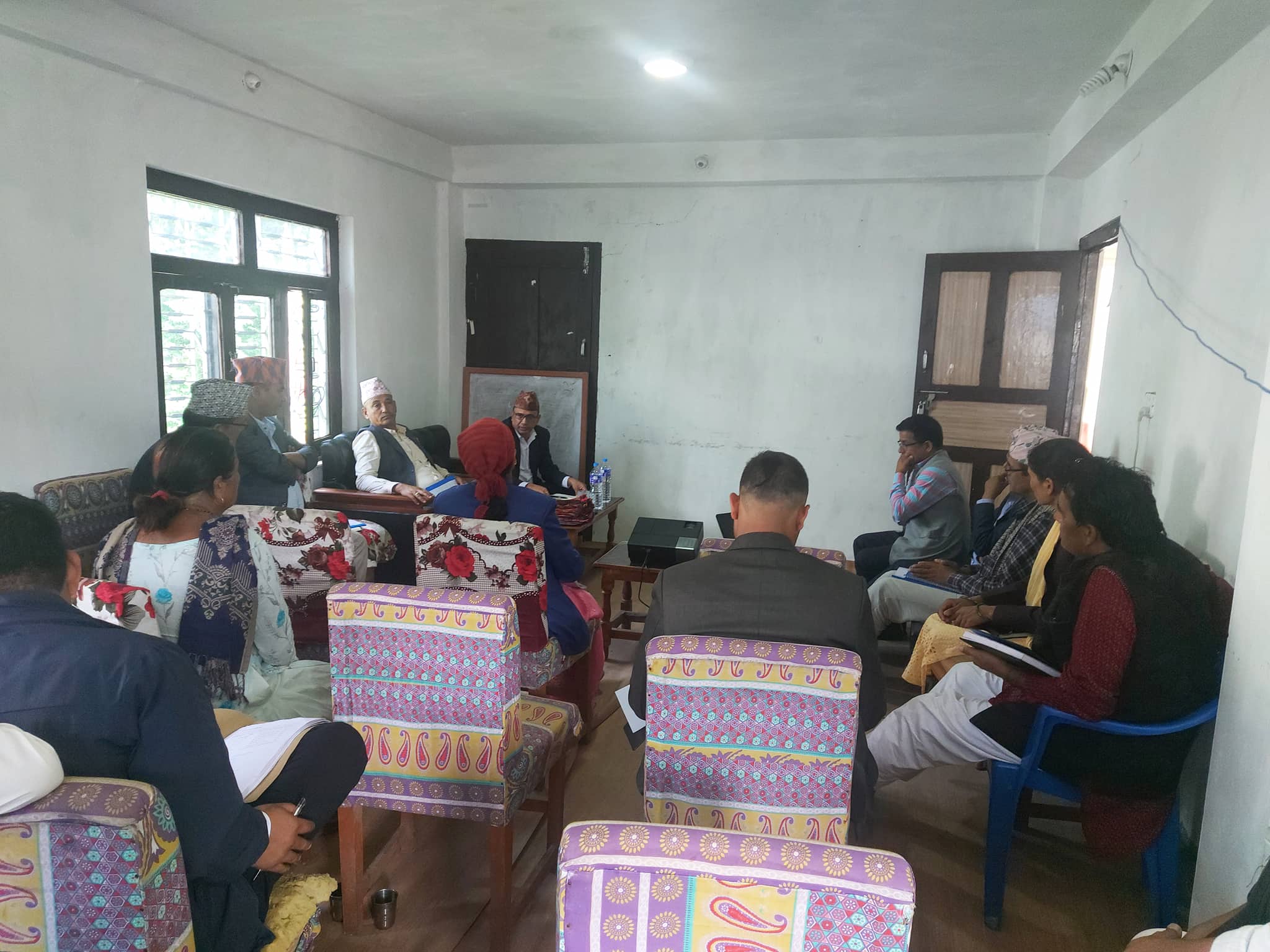 जिल्ला बिपत ब्यबस्थापन समितिद्धारा २ ओटा कार्य योजना पास