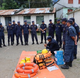 जिल्ला प्रहरी कार्यालयद्धारा बिपद् जोखिम न्युनीकरण तथा उद्दार अभ्यास
