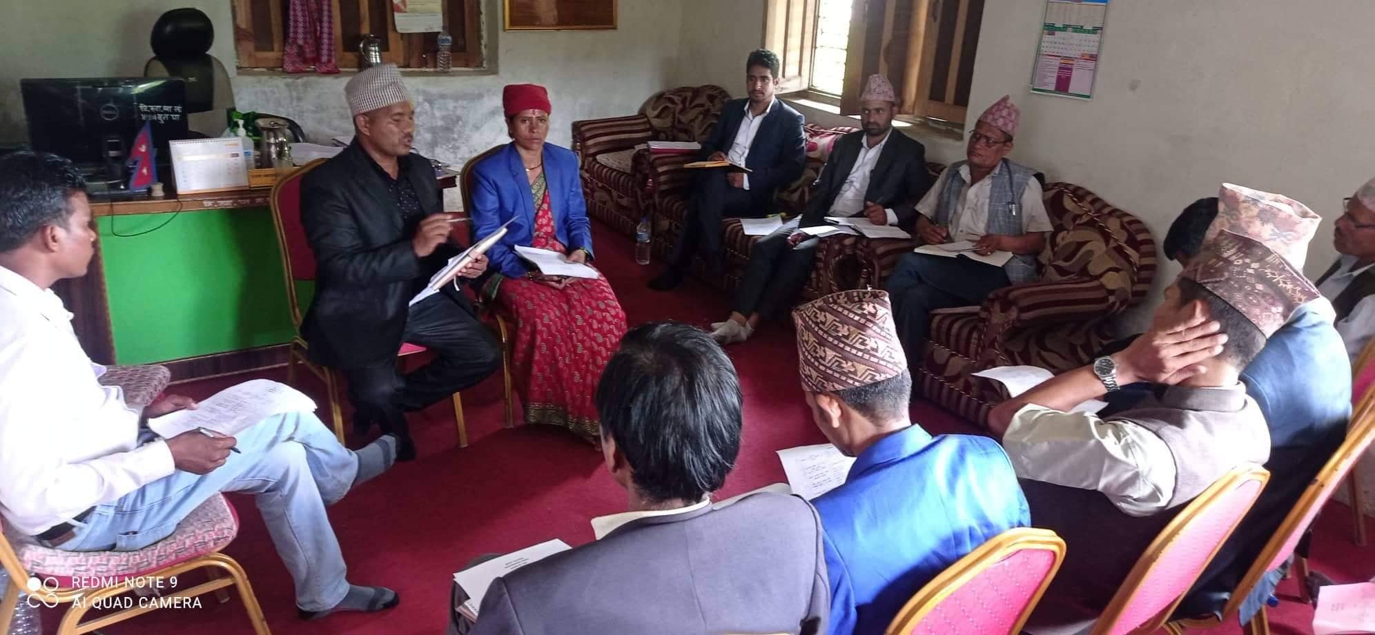 बुढीगंगा नगरपालिकाका नगरसभा साउन १४ गते हुने