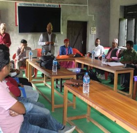 शिक्षा क्षेत्र आफ्नाे पहिलाे प्राथमिकता नगर प्रमुख बानिया