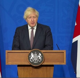 बेलायती प्रधानमन्त्री जोन्सनले कन्जरभेटिभ पार्टीको नेताबाट राजीनामा दिने