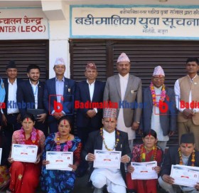 जिल्ला समन्वय समिति बाजुरामा एमालेका  उम्मेदवार निरबिरोध निर्बाचित