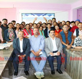 ३५ बुँदे घोषणपत्र बुझाउदै सम्पन्न भयो युवमैत्री स्थानीय शासन सम्बन्धि तालिम