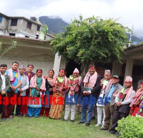 जिल्ला समन्वय समिति बाजुराका पदाधिकारीले गरे पदभार ग्रहण