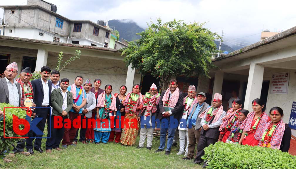 जिल्ला समन्वय समिति बाजुराका पदाधिकारीले गरे पदभार ग्रहण