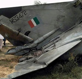 भारतीय वायु सेनाको विमान दुर्घटनामा दुईको मृत्यु