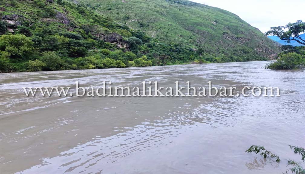 कर्णाली नदिमा पानीको बहाव बढ्यो, सतर्क रहन जगन्नाथ गाउँपालिकाको अनुरोध