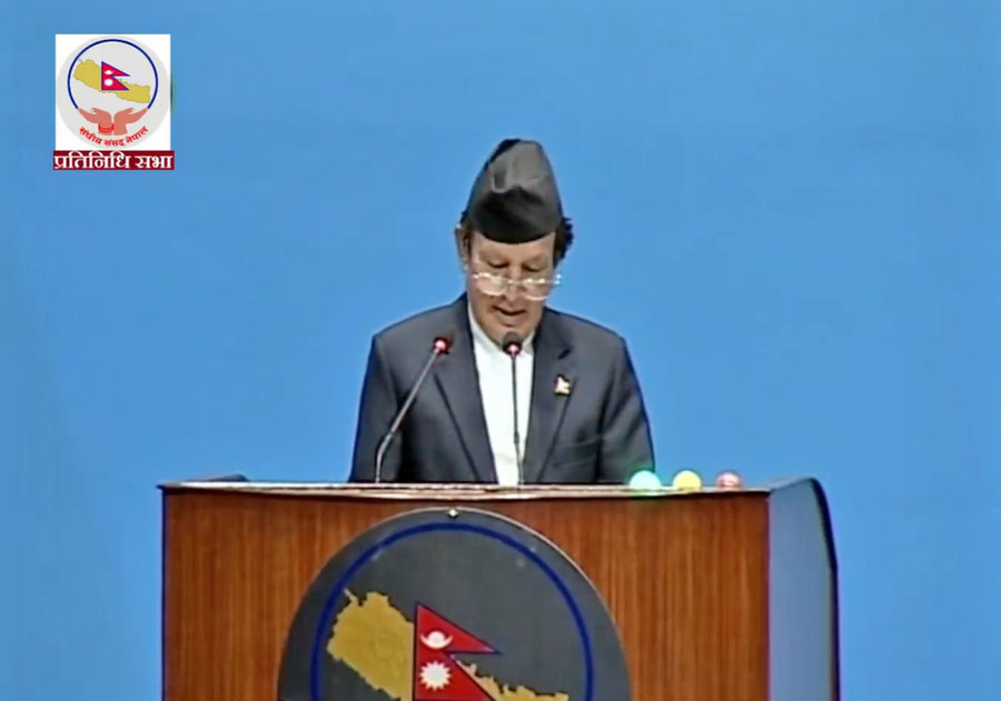 सरकारले अमेरिकालाई पठायो एसपीपी अघि नबढाउने पत्र