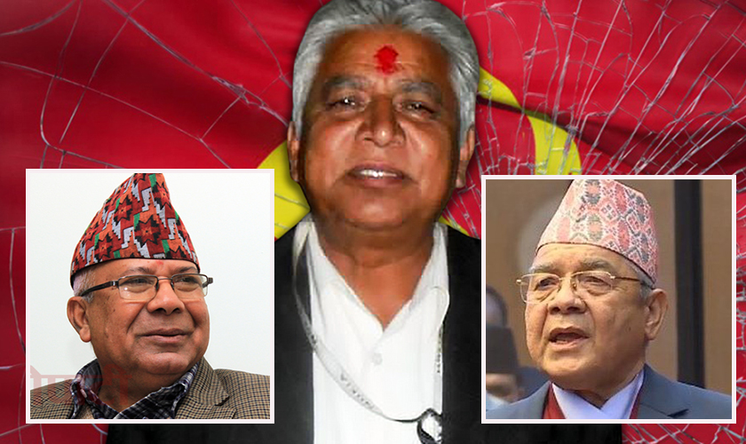 नेकपाको विषयमा फेरि लफडा, माधव नेपाल र वामदेवमाथि खनिए ऋषि कट्टेल