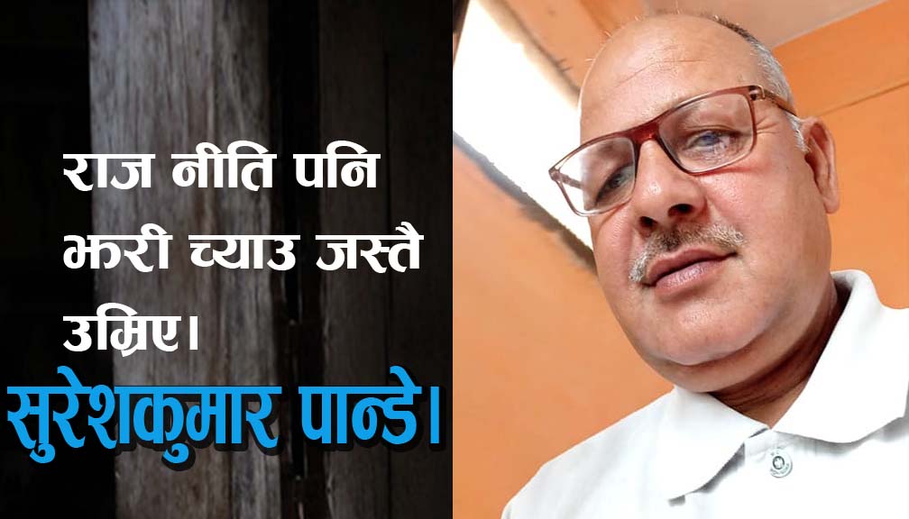 राज नीति पनि झरी च्याउ जस्तै उम्रिए।