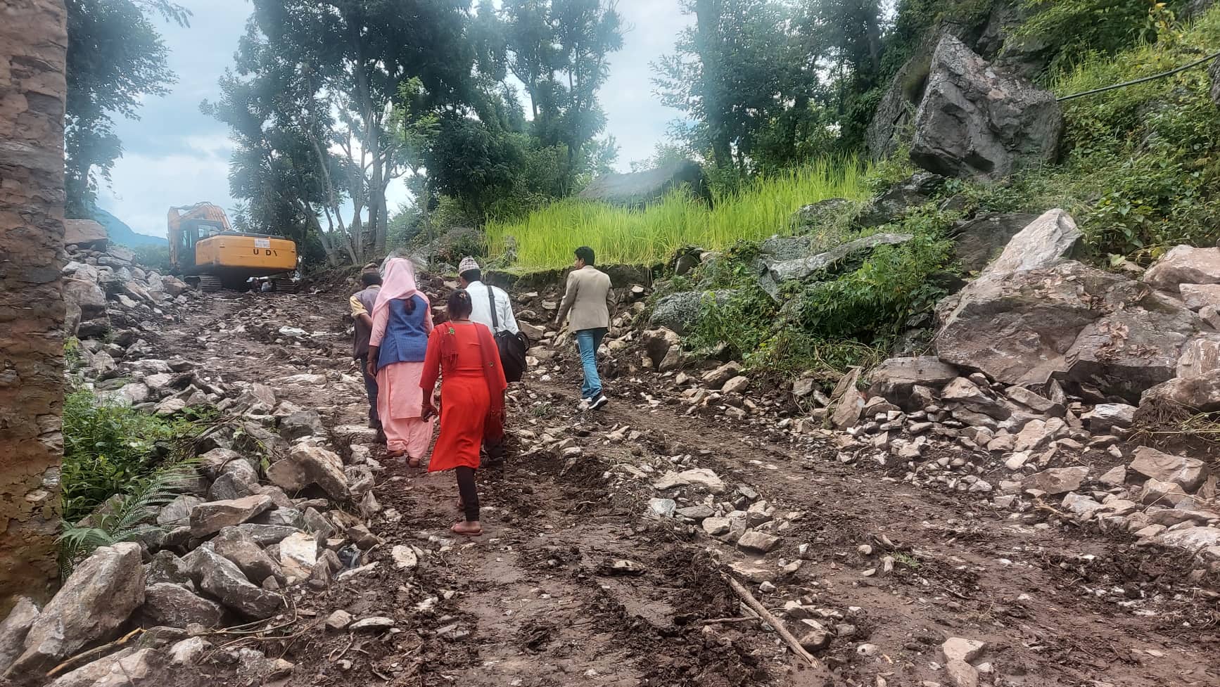 उपप्रमुख कुवरद्धारा कन्सन हरडे सडक अनुगमन