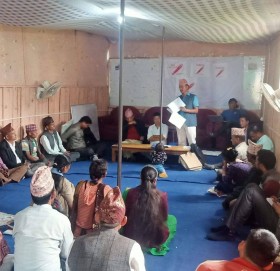 नेकपा एकीकृत समाजबादी बाजुराले संघ र प्रदेशका उम्मेदवार टुङ्याउन  बिस्तारीत बैठक बस्याे