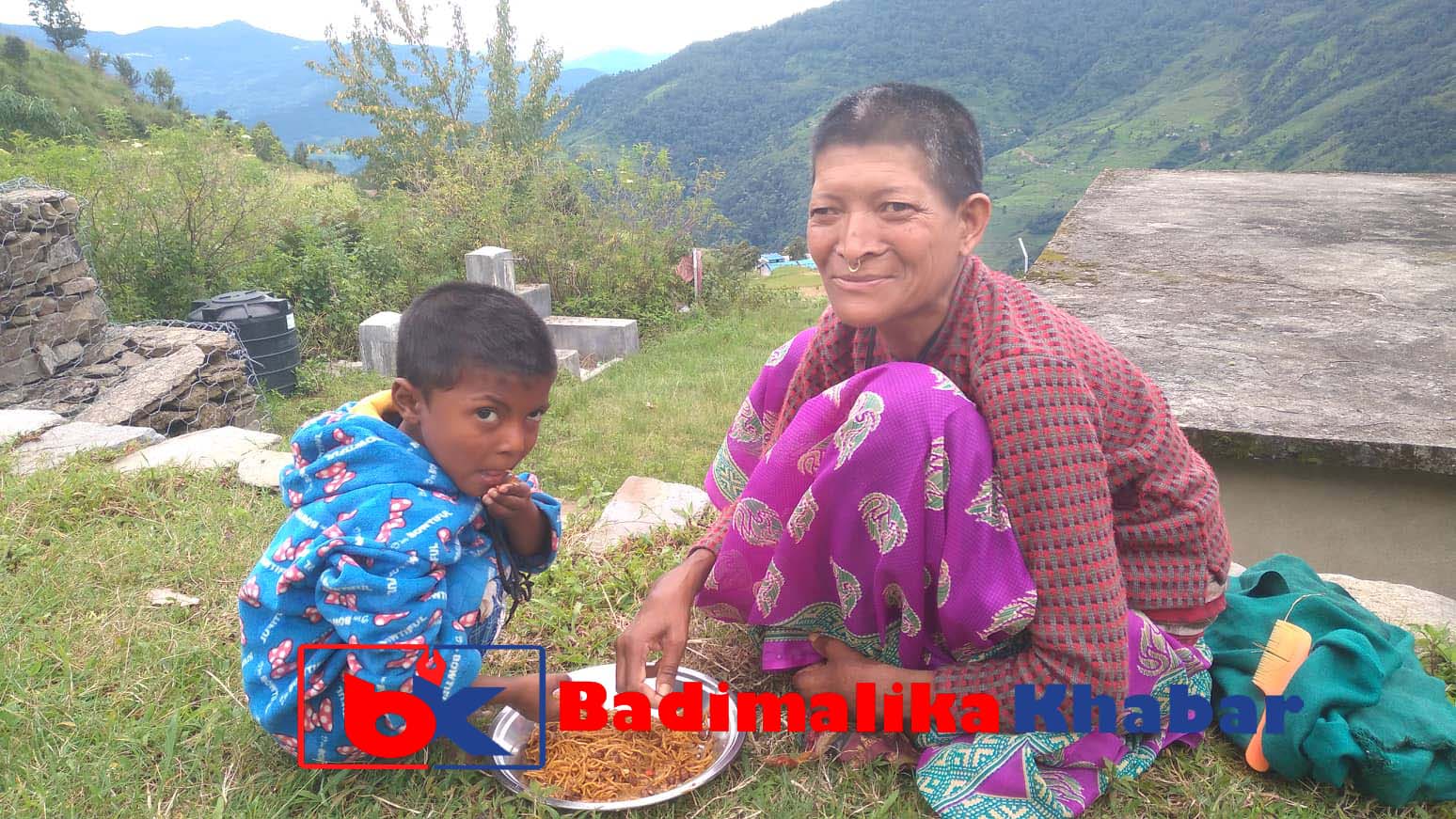 ५ बर्ष ओडार बसेकी बाजुराकी जलु घरमा बस्दाको खुशी…………..