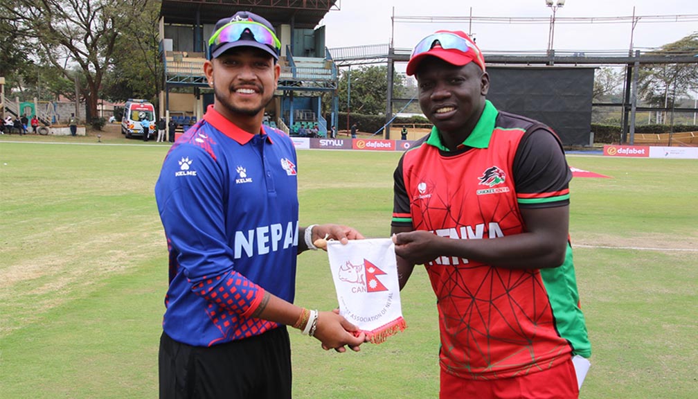 नेपाल र केन्याको तेस्रो खेल आज