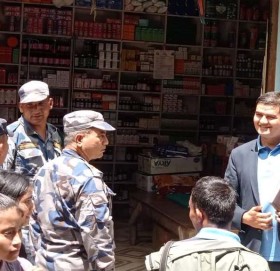 बाजुरामा  एक मेडिकल सहित १२ पसल शिलबन्दी