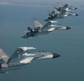 ६८ चिनियाँ लडाकु विमान र १३ युद्धपोतले मध्य रेखा पार गरे : ताइवान