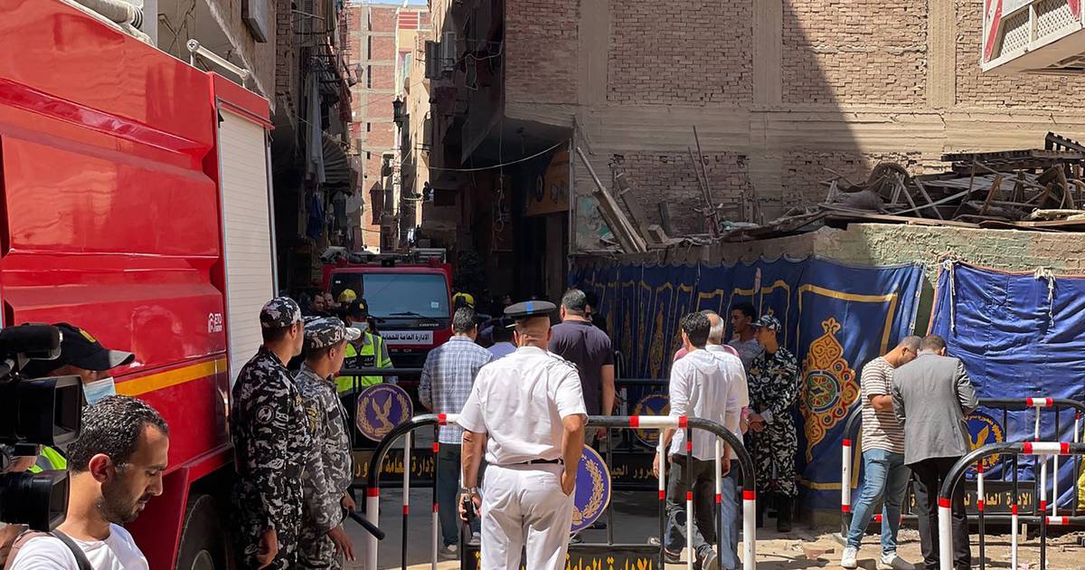 इजिप्टमा चर्चमा आगो लाग्दा ४१ जनाको मृत्यु