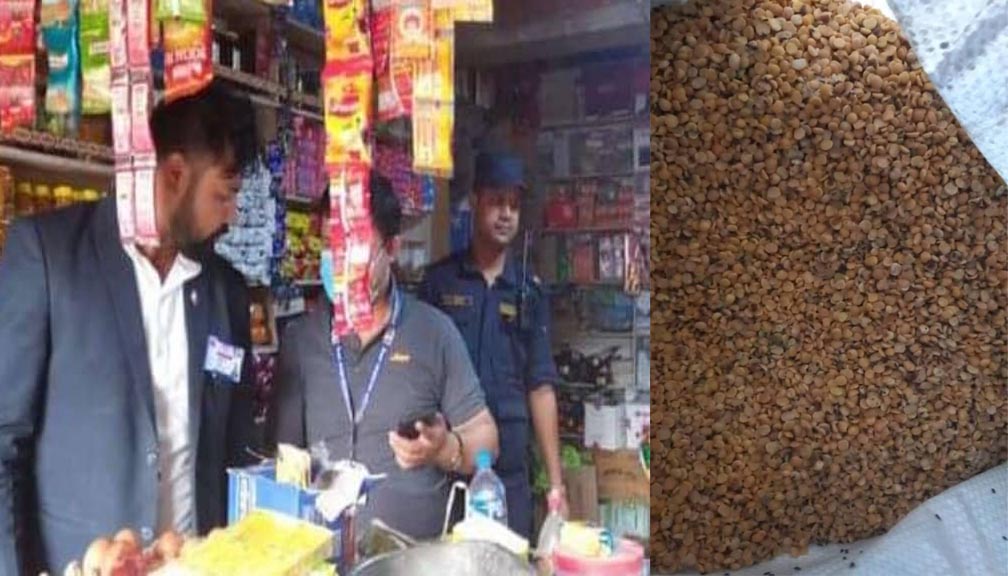 दशैं नजिकिए सँगै सदरमुकाम चैनपुरमा बजार अनुगमन:भेटियो दालमा स्याउंस्याउंती किरा