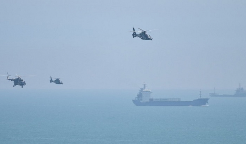 चीनले ताइवानको सीमा क्षेत्रमा गरेको सैन्य अभ्यासप्रति अमेरिकाको आलोचना