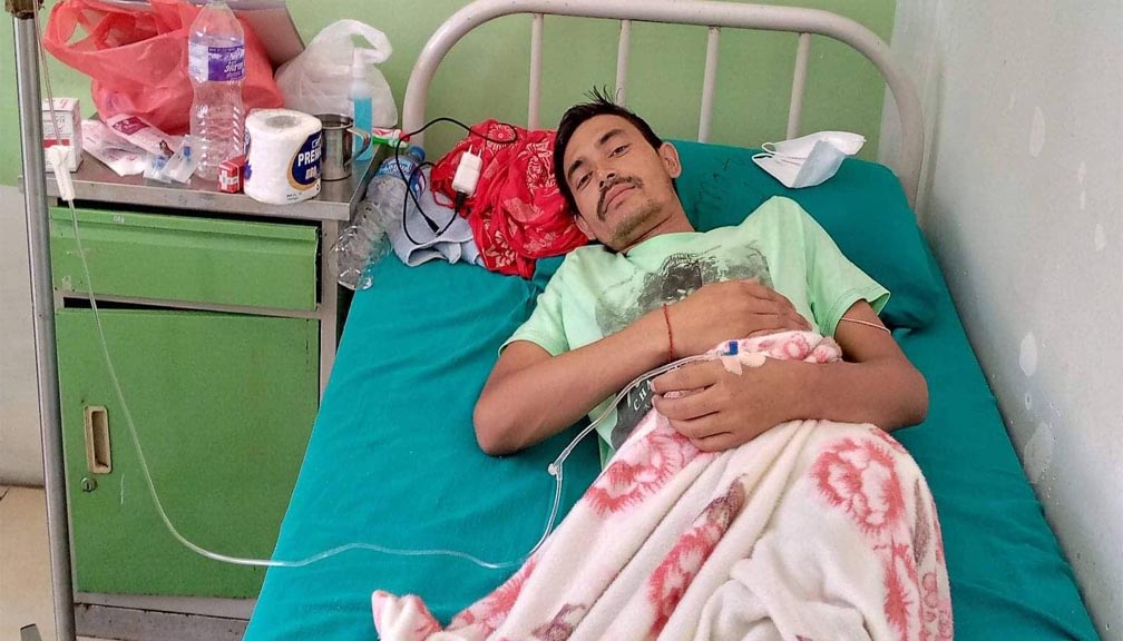 ब्लड क्यान्सर पीडित शाही अस्पतालमा छटपटाउँदै: सहयोगको लागी गरे अपिल