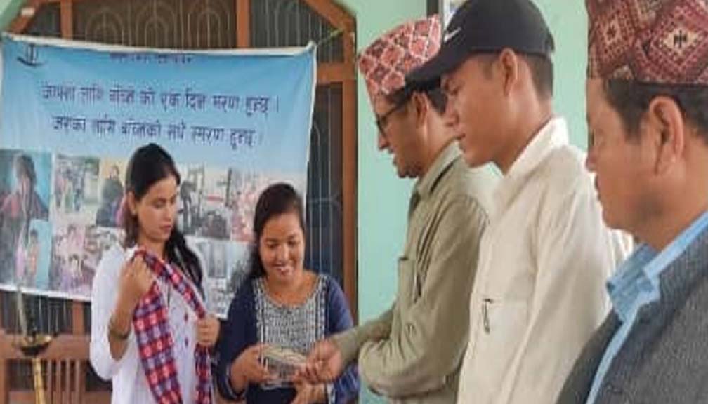 खप्तड छेडेदह गाउपालिका का जनप्रतिनिधीले गरे हिष्ट फाउण्डेशनलाई सहयोग