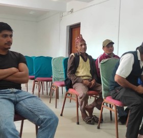 मार्तडीमा हुने  अन्नते मेला ब्यबस्थापन सम्बन्धी छलफल