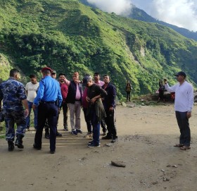 साँफे–मार्तडी सडक खोल्न सिडियो अधिकारीको निर्देशन