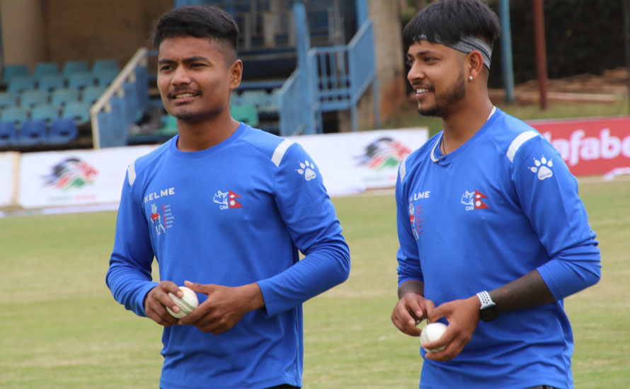 केन्याविरुद्ध खेल्दै नेपाल, रोहितले कप्तानी गर्ने