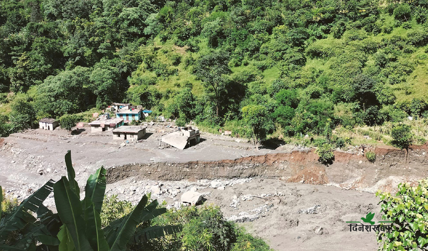 दार्चुलाका बाढीपहिरो पीडितले सरकारी पक्षबाट पाएनन् सहयोग