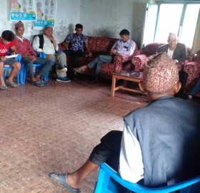 खप्तड छेडेदह गाउपालिका वडा नं ३मा राष्ट्रिय भूमि आयोग समिति गठन