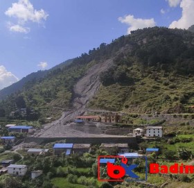 डोगडी स्वास्थ्य चौकी पहिरोले विस्थापित हुँदा सेवा प्रवाहमा समस्या