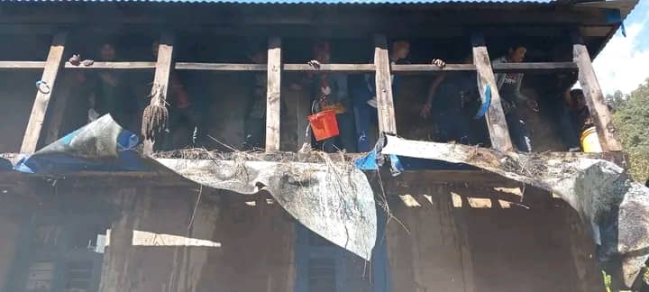 डाेगडीकाे  एक घरमा आगलागी