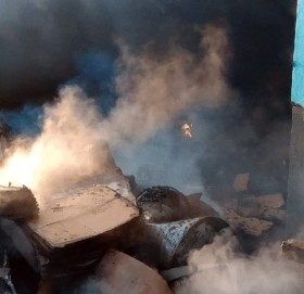 पूर्वी चितवनको जुस उद्योगमा आगलागी