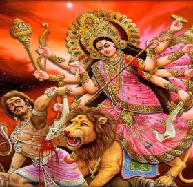 आश्विन शुक्ल तृतीयाः चन्द्रघण्टा देवीको साधना हुँदै