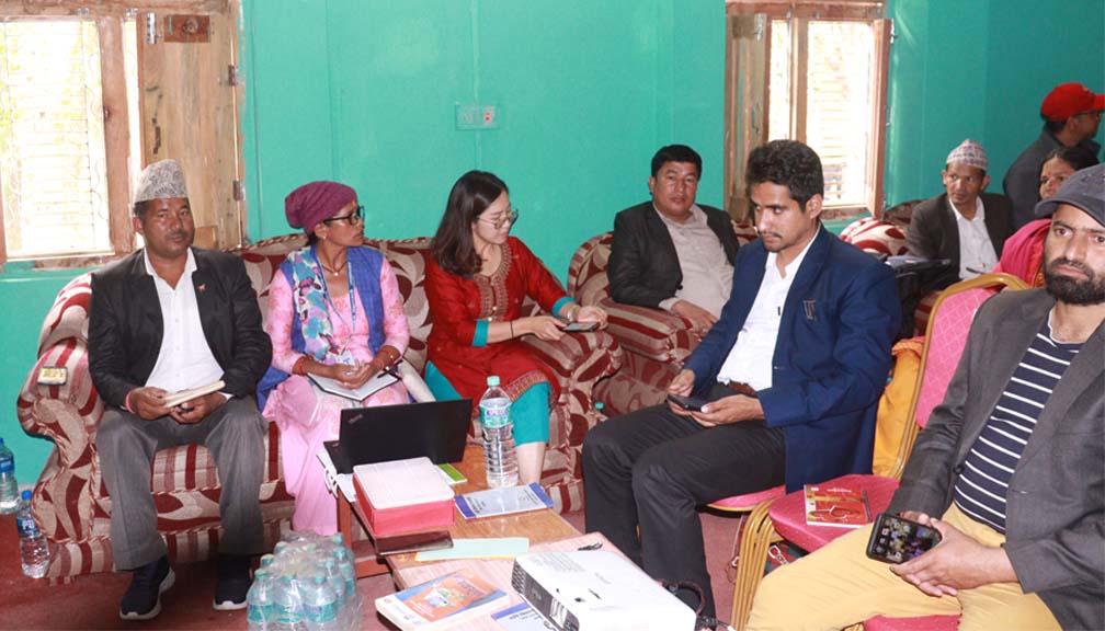 बुढिगंगा नगरपालिकाले मर्यादित महिनावारी स्वच्छता व्यवस्थापन कार्यबिधी बनाउने