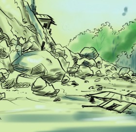 जुम्लामा पहिरो, एकै परिवारका ५ जनाको मृत्यु