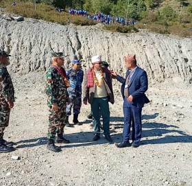शुदुरपश्चिम सुरक्षाका प्रमुखद्धारा बाजुरामा चुनाव लक्षित अनुगमन