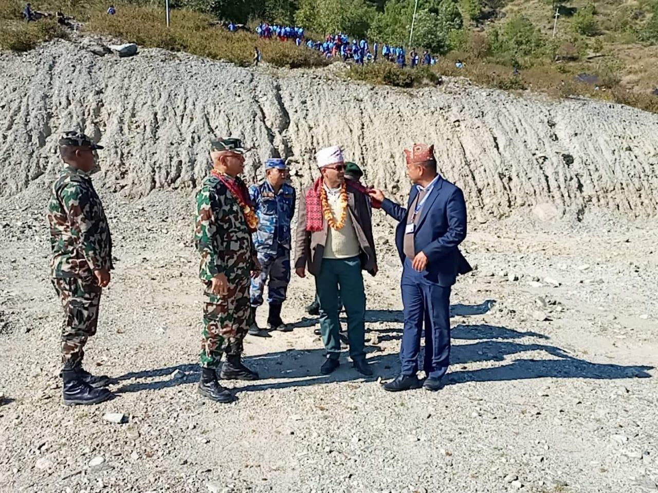 शुदुरपश्चिम सुरक्षाका प्रमुखद्धारा बाजुरामा चुनाव लक्षित अनुगमन