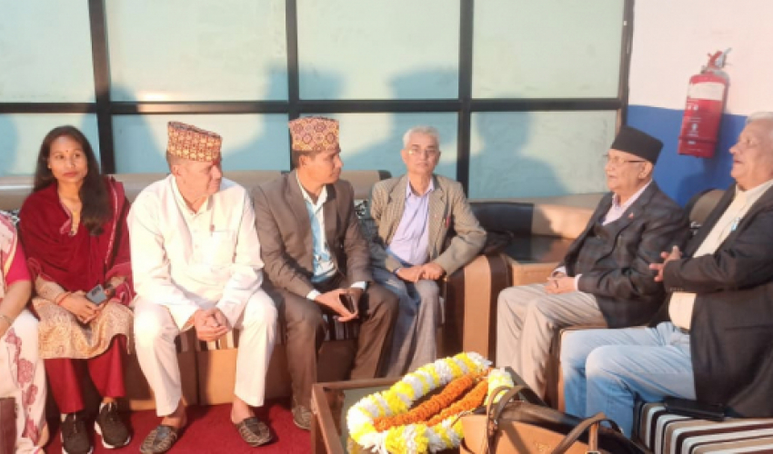 सुदूरका तीन जिल्लामा एमालेको आमसभा आज