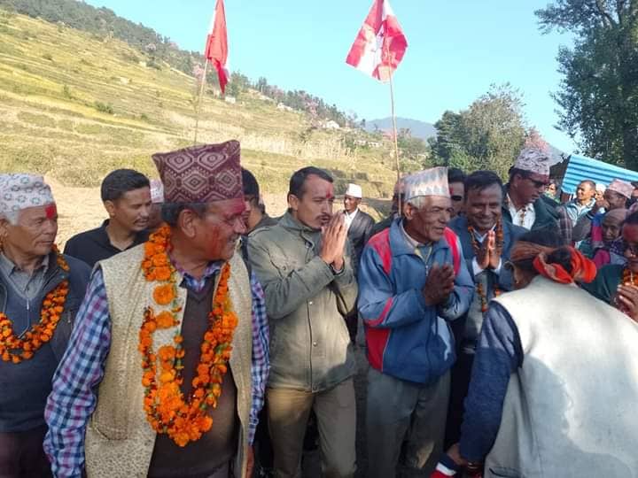 बाजुरामा नेपाली काँग्रेसको  चुनावी प्रचार प्रसार तिव्र गतिमा